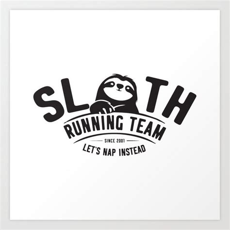 Download Free SLOTH RUNNING TEAM CHAMPION! Commercial Use